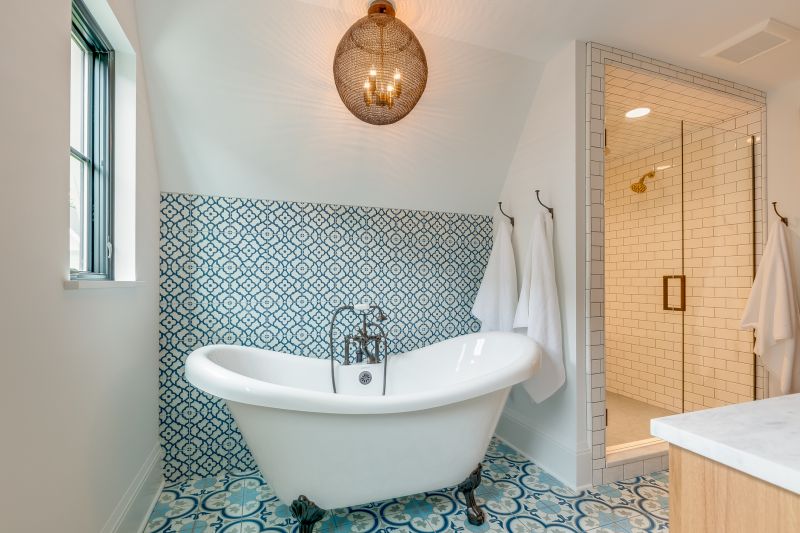 Traditional Bathroom with Clawfoot Tub